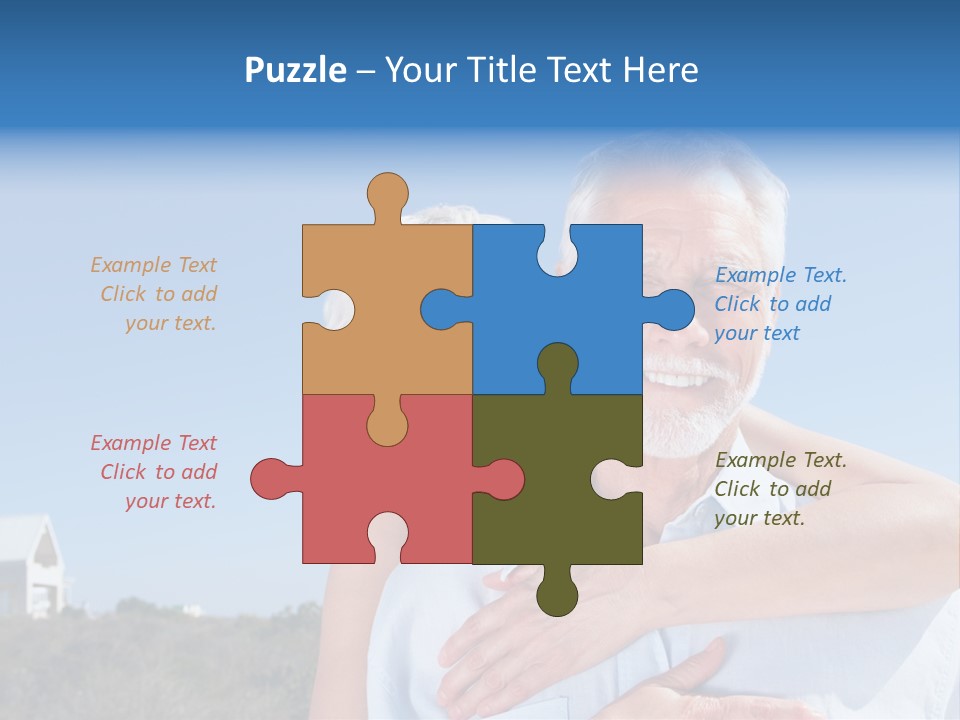 Crisp Clear Water Photographed High Speed. PowerPoint Template