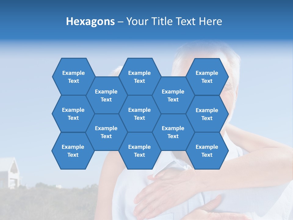 Crisp Clear Water Photographed High Speed. PowerPoint Template