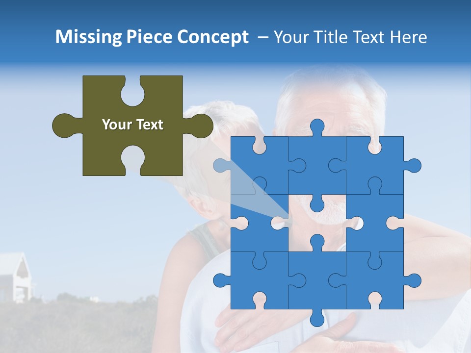 Crisp Clear Water Photographed High Speed. PowerPoint Template