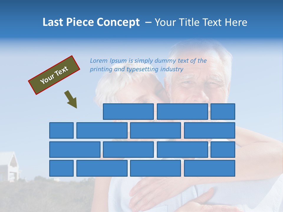 Crisp Clear Water Photographed High Speed. PowerPoint Template