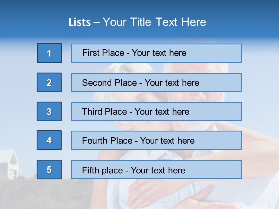 Crisp Clear Water Photographed High Speed. PowerPoint Template