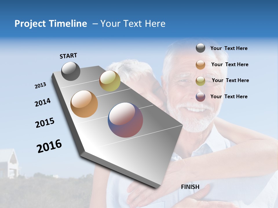 Crisp Clear Water Photographed High Speed. PowerPoint Template