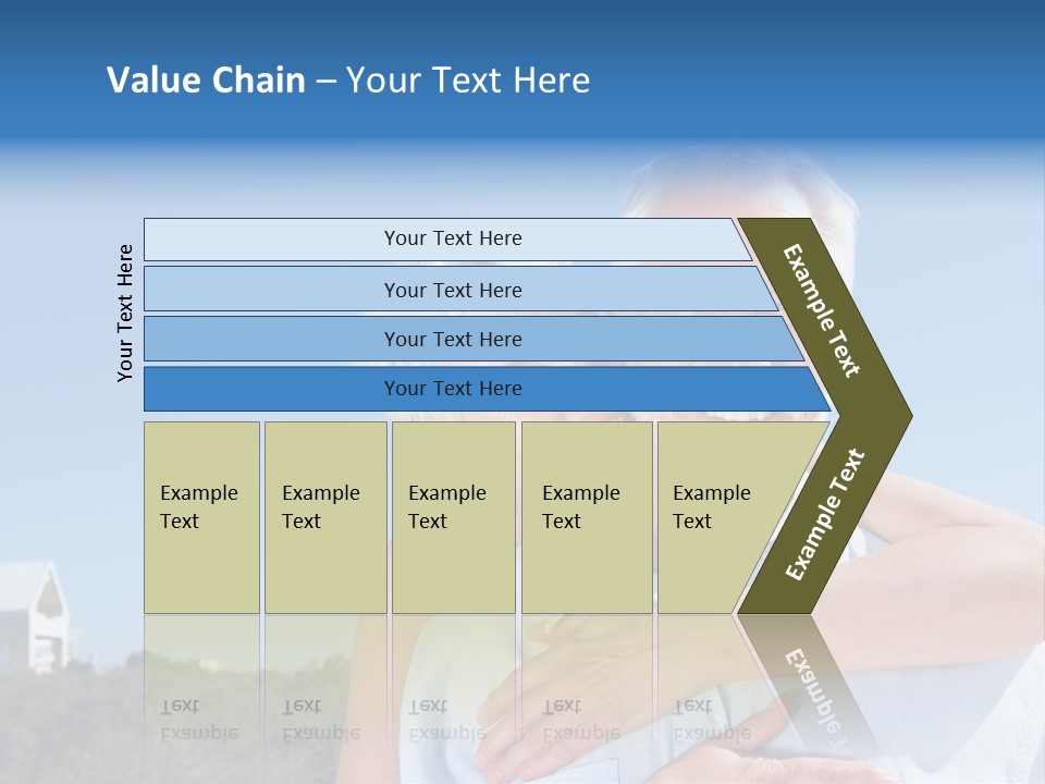 Crisp Clear Water Photographed High Speed. PowerPoint Template