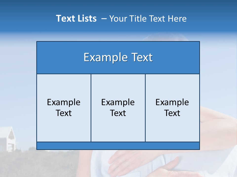 Crisp Clear Water Photographed High Speed. PowerPoint Template