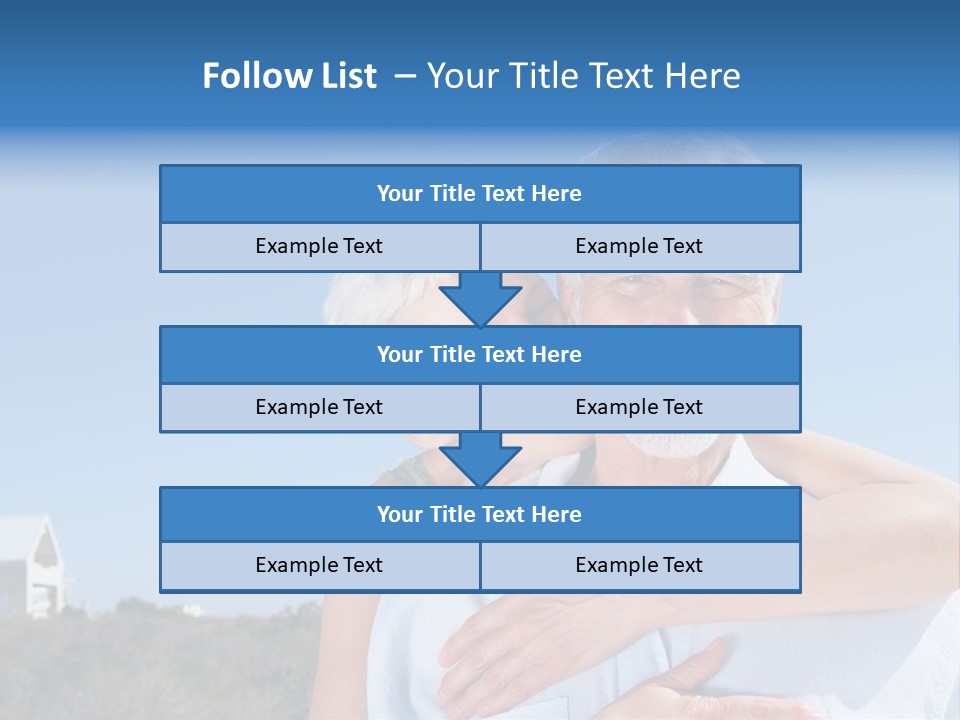 Crisp Clear Water Photographed High Speed. PowerPoint Template