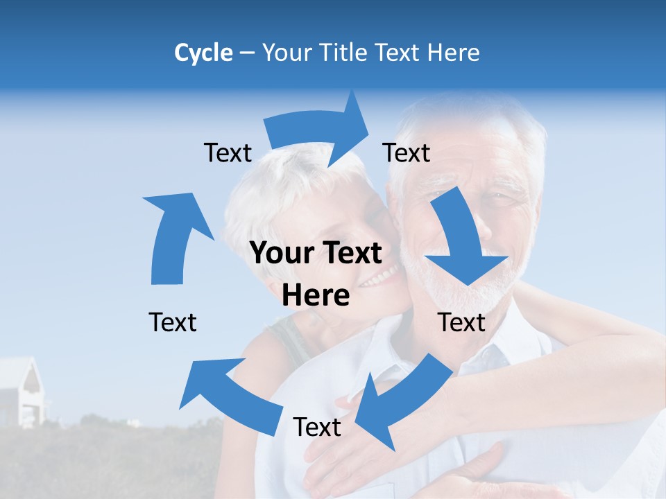 Crisp Clear Water Photographed High Speed. PowerPoint Template