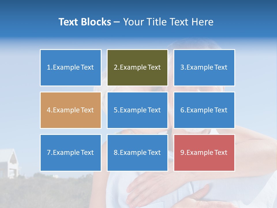 Crisp Clear Water Photographed High Speed. PowerPoint Template