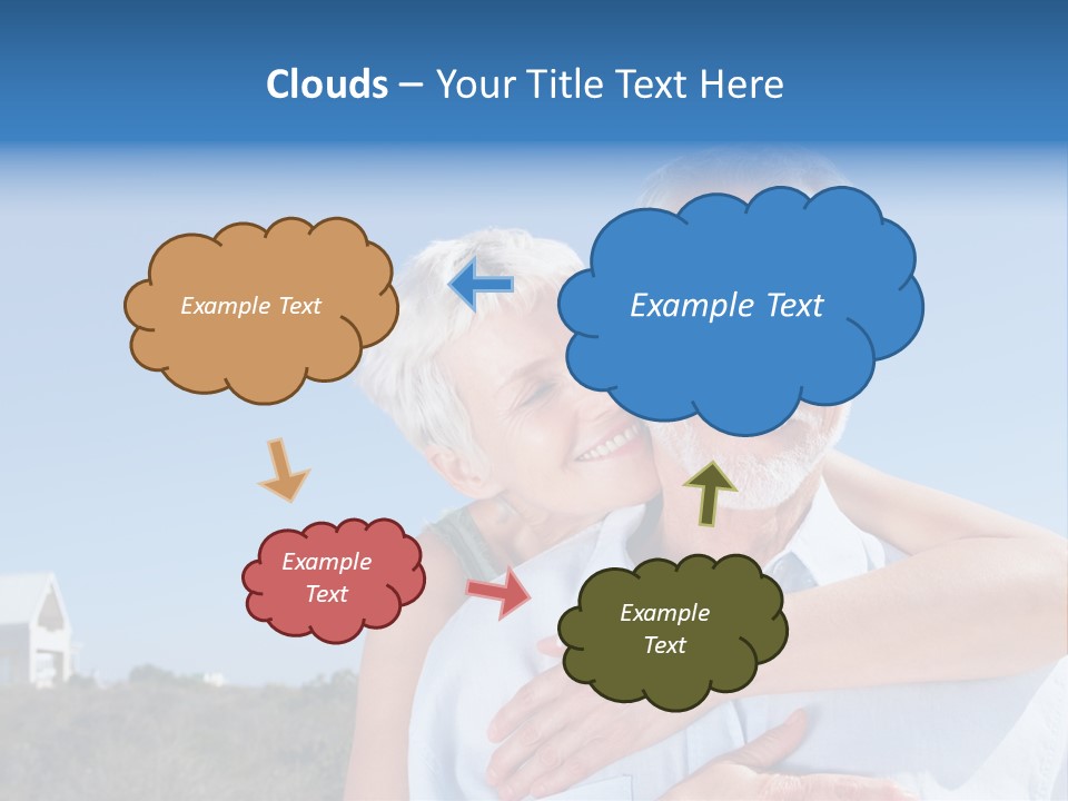 Crisp Clear Water Photographed High Speed. PowerPoint Template