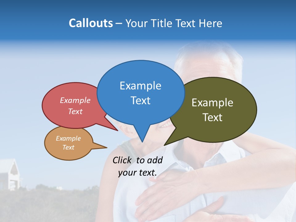 Crisp Clear Water Photographed High Speed. PowerPoint Template