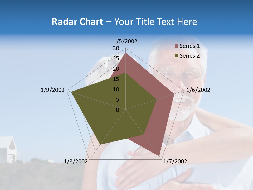 Crisp Clear Water Photographed High Speed. PowerPoint Template