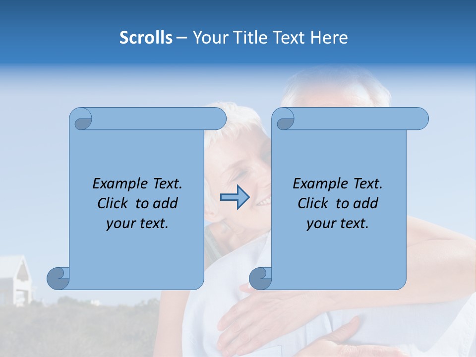 Crisp Clear Water Photographed High Speed. PowerPoint Template
