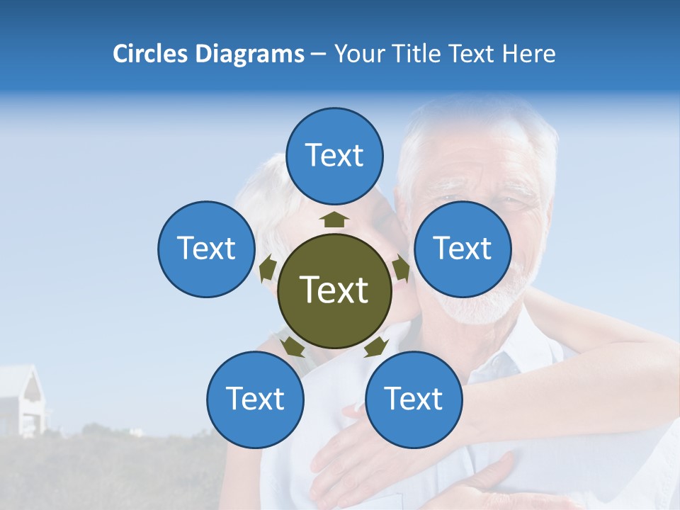 Crisp Clear Water Photographed High Speed. PowerPoint Template