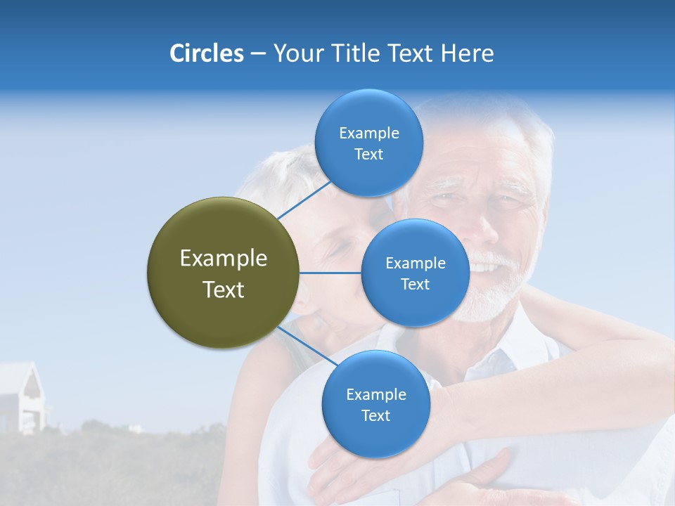 Crisp Clear Water Photographed High Speed. PowerPoint Template