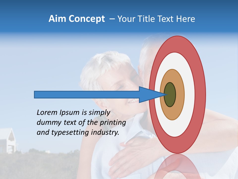 Crisp Clear Water Photographed High Speed. PowerPoint Template