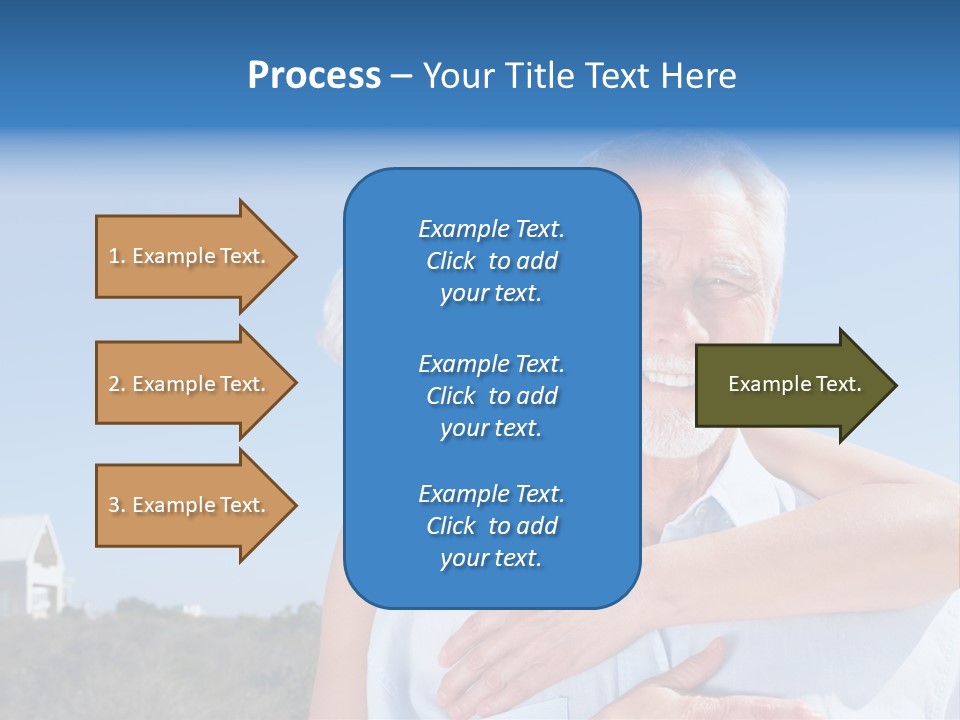 Crisp Clear Water Photographed High Speed. PowerPoint Template