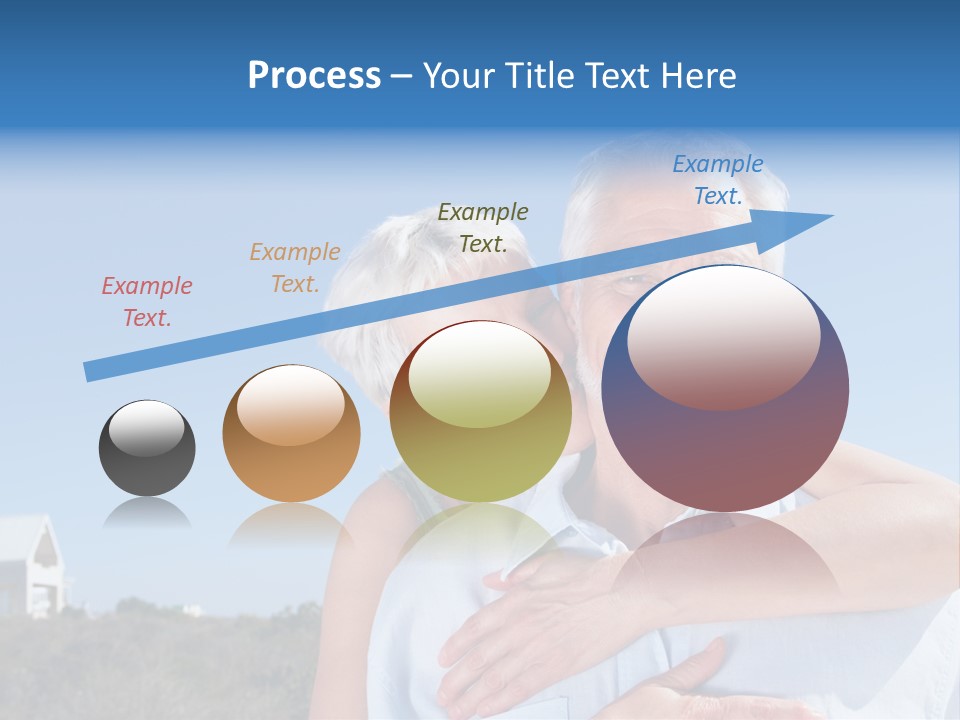 Crisp Clear Water Photographed High Speed. PowerPoint Template