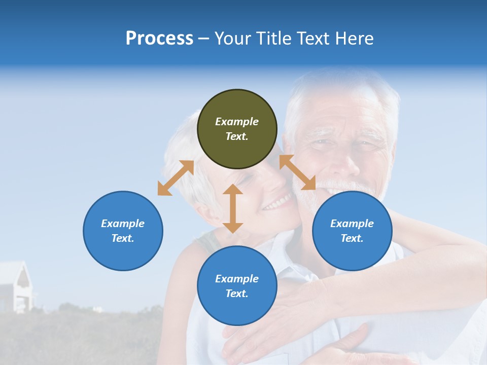 Crisp Clear Water Photographed High Speed. PowerPoint Template