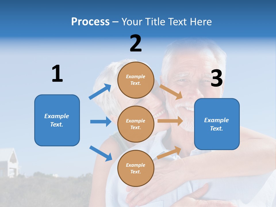 Crisp Clear Water Photographed High Speed. PowerPoint Template