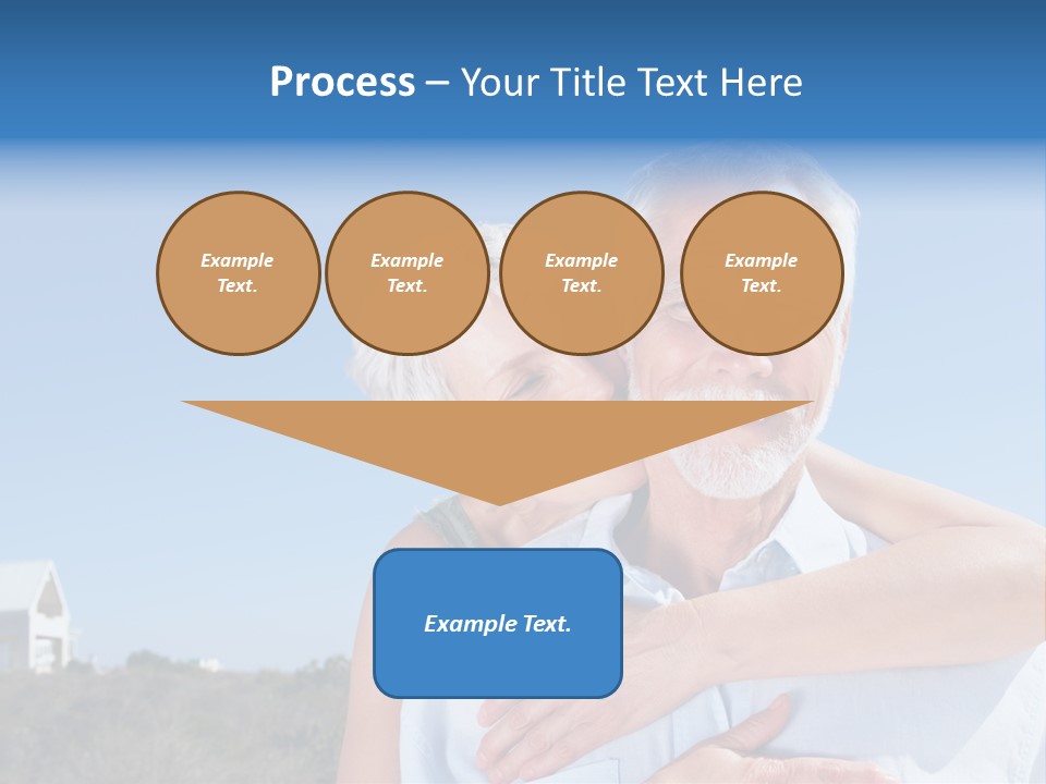 Crisp Clear Water Photographed High Speed. PowerPoint Template