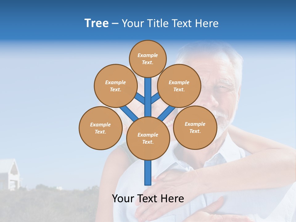 Crisp Clear Water Photographed High Speed. PowerPoint Template