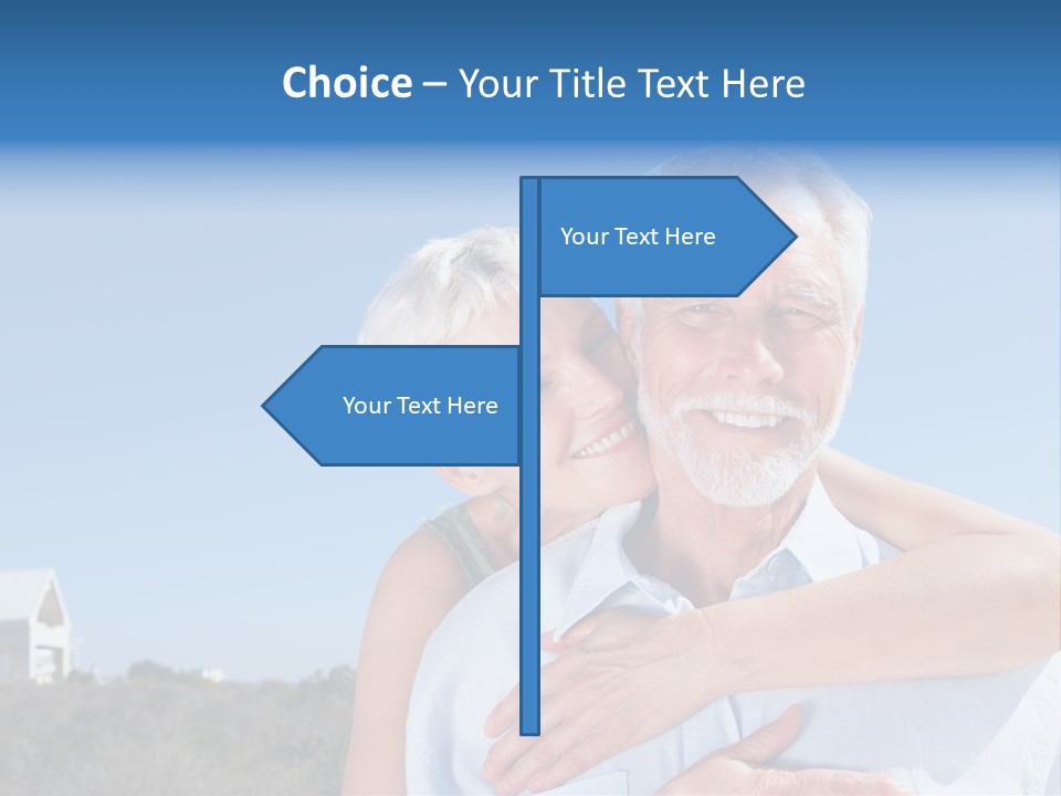 Crisp Clear Water Photographed High Speed. PowerPoint Template