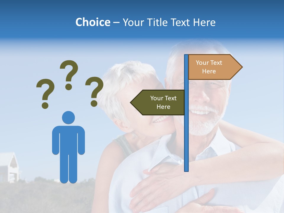 Crisp Clear Water Photographed High Speed. PowerPoint Template