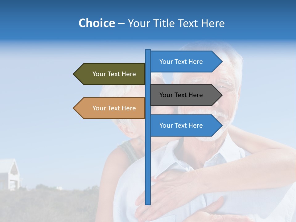 Crisp Clear Water Photographed High Speed. PowerPoint Template