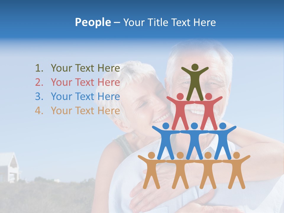 Crisp Clear Water Photographed High Speed. PowerPoint Template