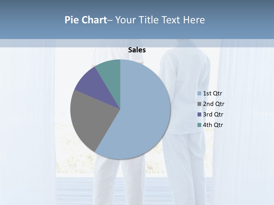 A Couple Of People Standing Next To Each Other PowerPoint Template