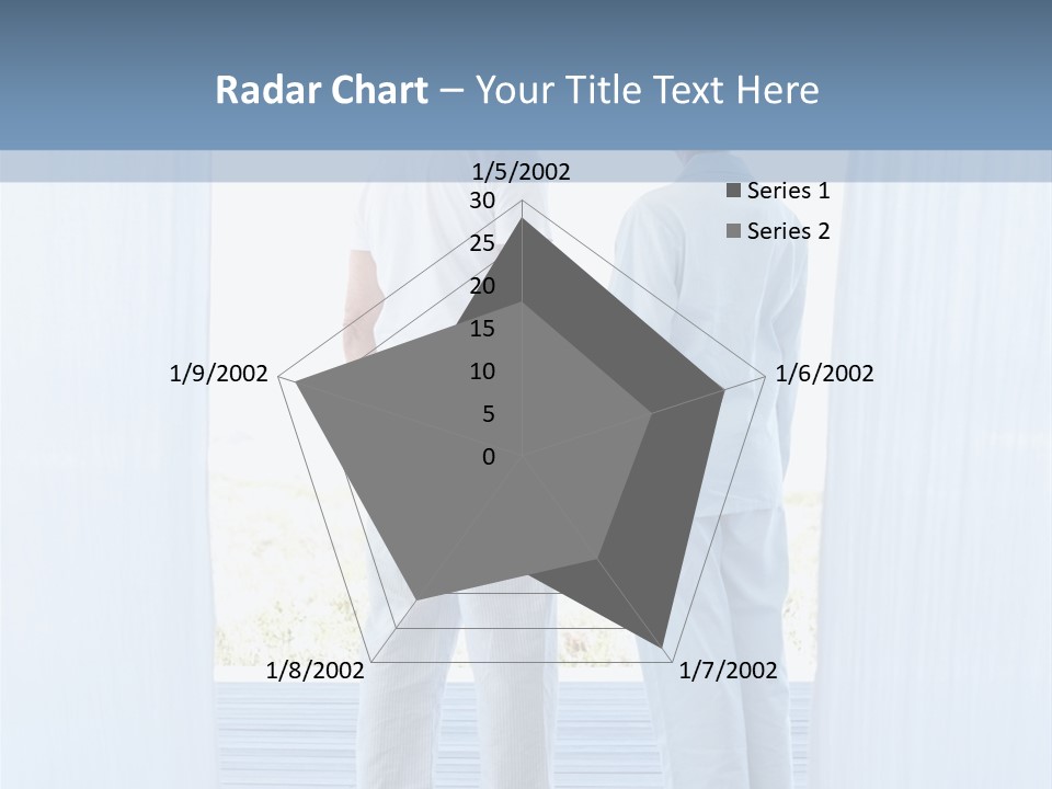 A Couple Of People Standing Next To Each Other PowerPoint Template