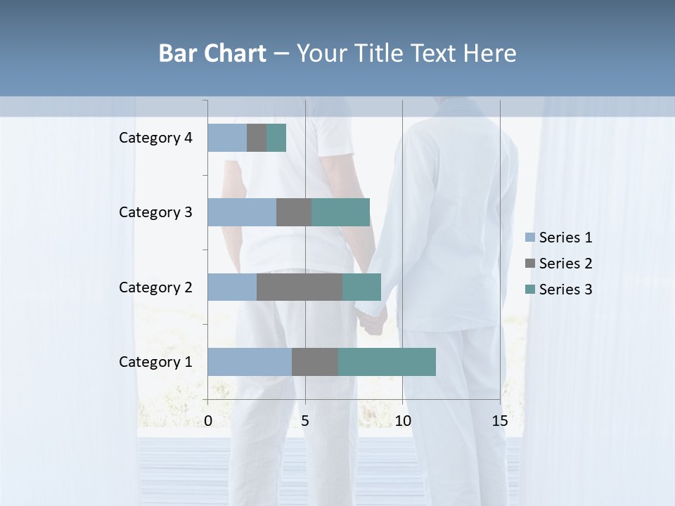 A Couple Of People Standing Next To Each Other PowerPoint Template