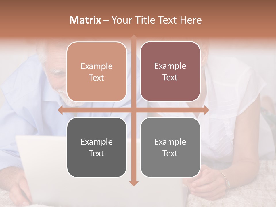 Beautiful Home Interior Living Room With Hard Wood Flooring PowerPoint Template