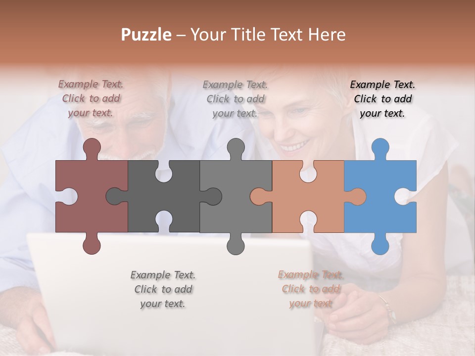 Beautiful Home Interior Living Room With Hard Wood Flooring PowerPoint Template