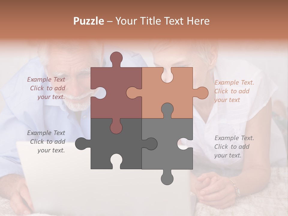 Beautiful Home Interior Living Room With Hard Wood Flooring PowerPoint Template