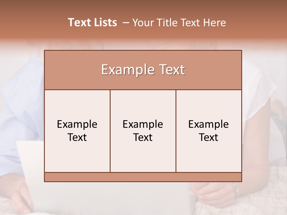 Beautiful Home Interior Living Room With Hard Wood Flooring PowerPoint Template