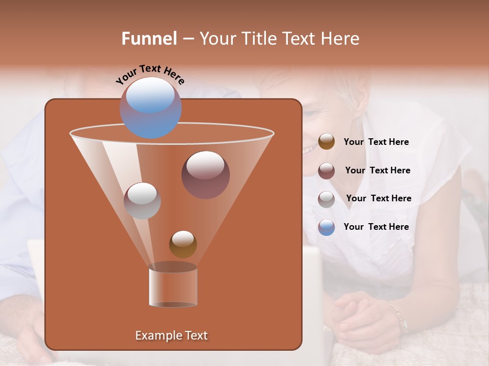 Beautiful Home Interior Living Room With Hard Wood Flooring PowerPoint Template