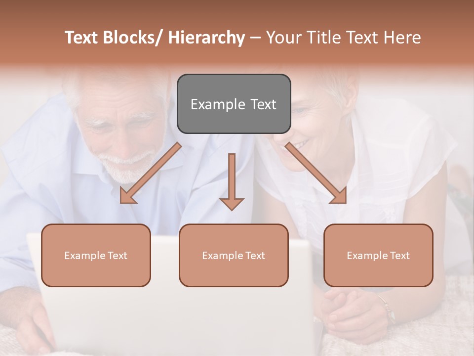 Beautiful Home Interior Living Room With Hard Wood Flooring PowerPoint Template