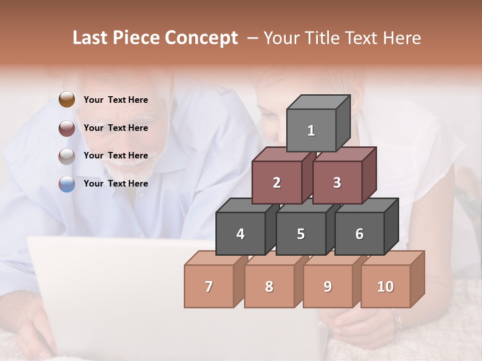 Beautiful Home Interior Living Room With Hard Wood Flooring PowerPoint Template