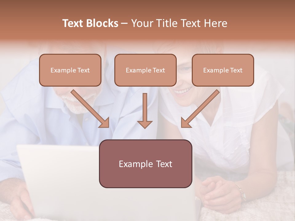 Beautiful Home Interior Living Room With Hard Wood Flooring PowerPoint Template
