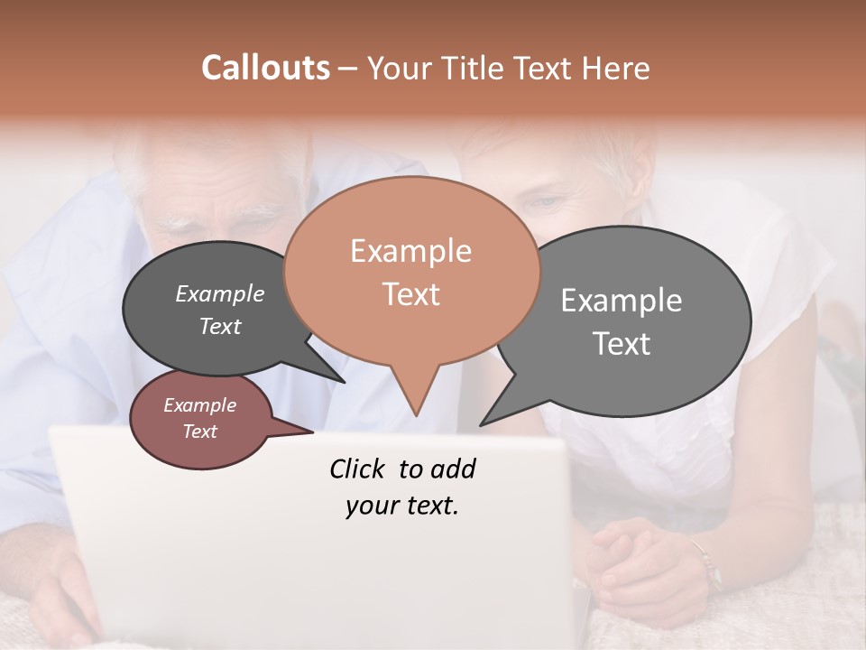 Beautiful Home Interior Living Room With Hard Wood Flooring PowerPoint Template