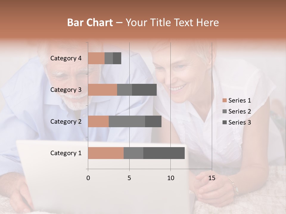 Beautiful Home Interior Living Room With Hard Wood Flooring PowerPoint Template