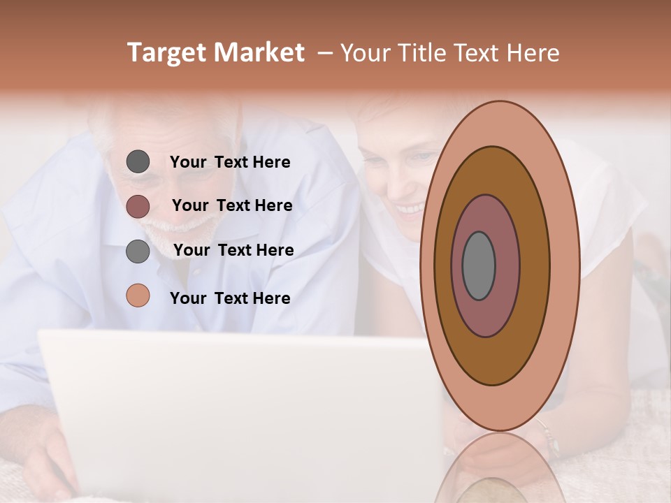 Beautiful Home Interior Living Room With Hard Wood Flooring PowerPoint Template