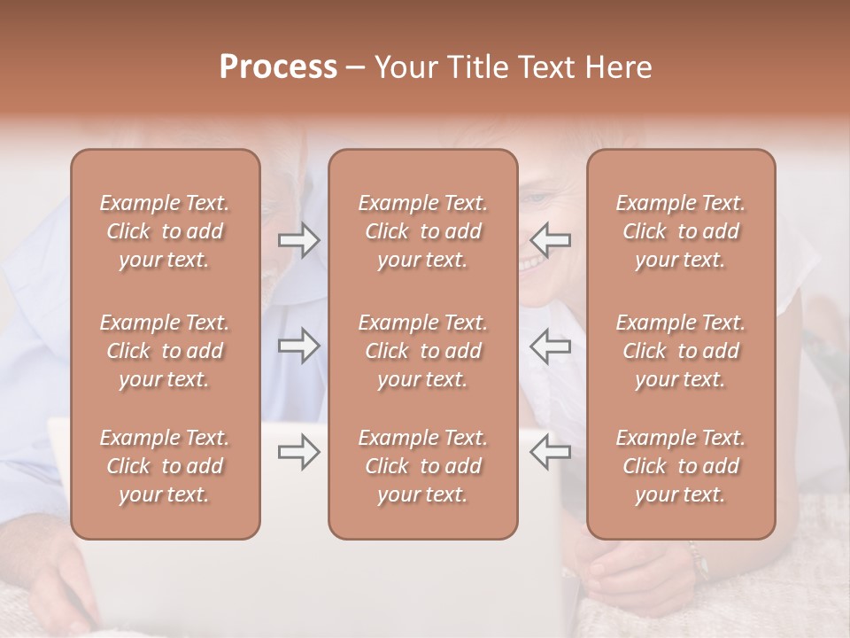 Beautiful Home Interior Living Room With Hard Wood Flooring PowerPoint Template