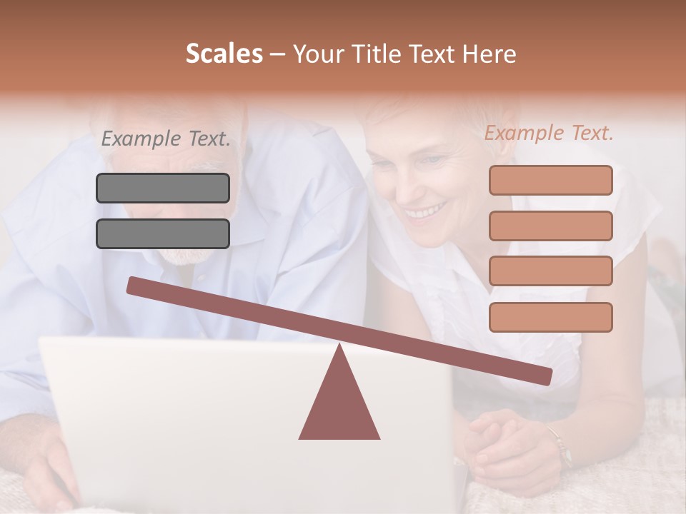 Beautiful Home Interior Living Room With Hard Wood Flooring PowerPoint Template