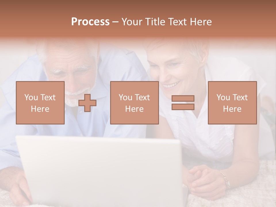 Beautiful Home Interior Living Room With Hard Wood Flooring PowerPoint Template