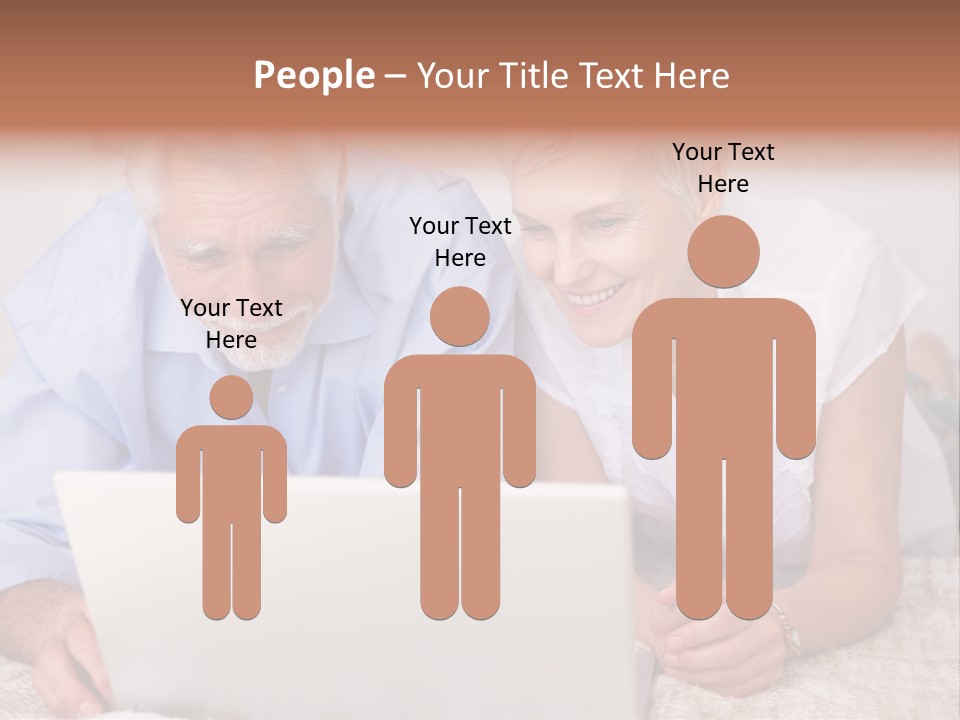 Beautiful Home Interior Living Room With Hard Wood Flooring PowerPoint Template