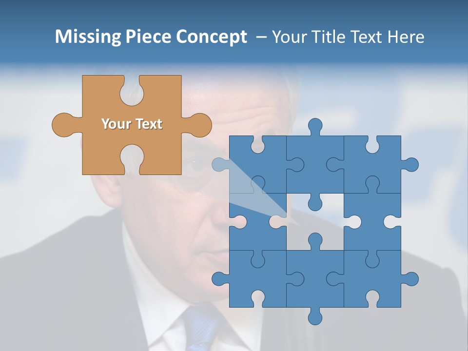 Jerusalem - January 27 : Prime Minister Of Israel Benjamin Netanyahu Speaks To Reporters At The Press Conference January 27, 2009 In Jerusalem, Israel. PowerPoint Template