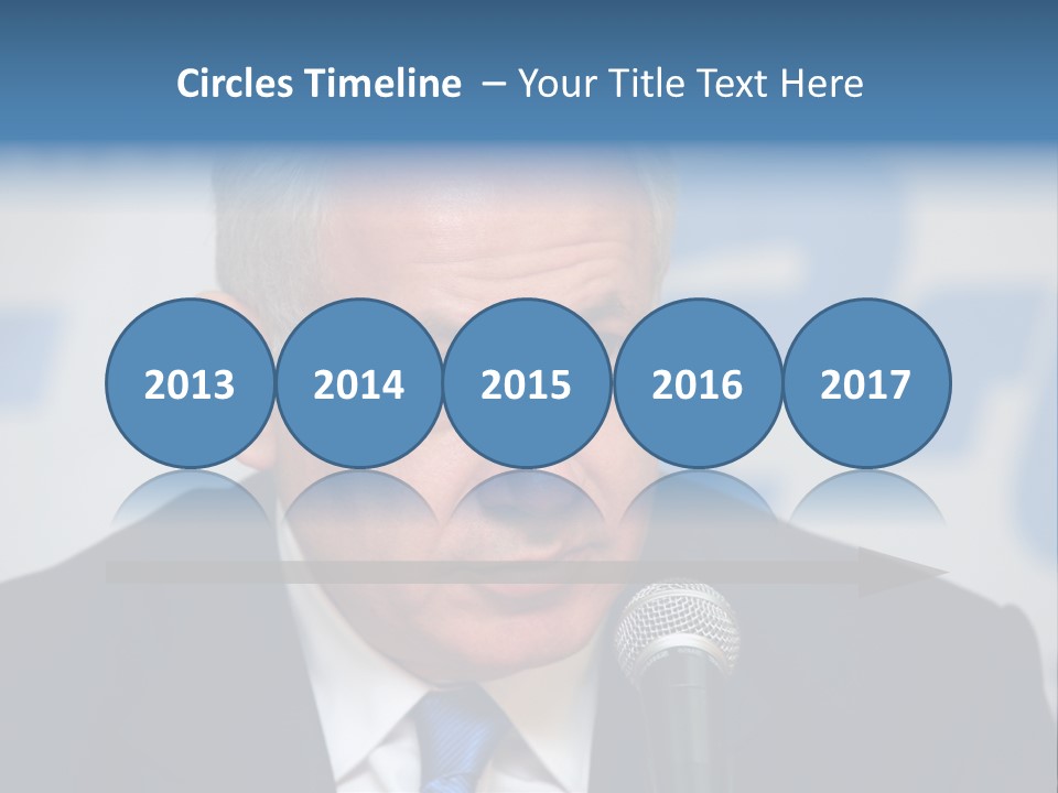 Jerusalem - January 27 : Prime Minister Of Israel Benjamin Netanyahu Speaks To Reporters At The Press Conference January 27, 2009 In Jerusalem, Israel. PowerPoint Template