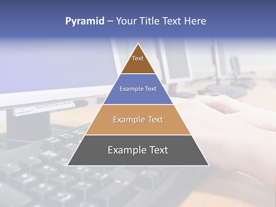 High-Speed Train With Motion Blur PowerPoint Template