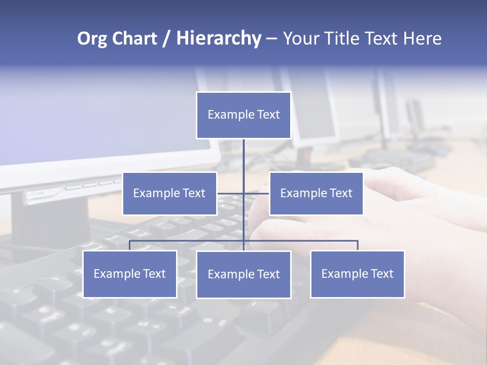 High-Speed Train With Motion Blur PowerPoint Template